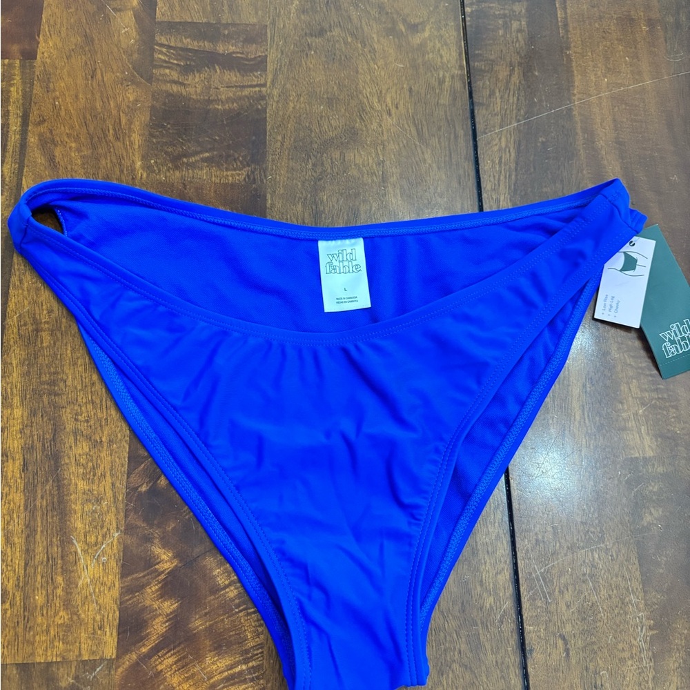 Women's Blue Swim Bottom
